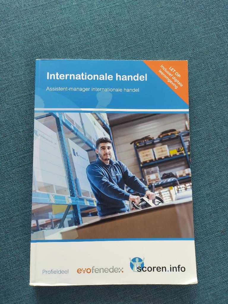 Studieboek internationale handel ISBN 9789037259711, Boeken, Ophalen of Verzenden, Beta, Gelezen, MBO
