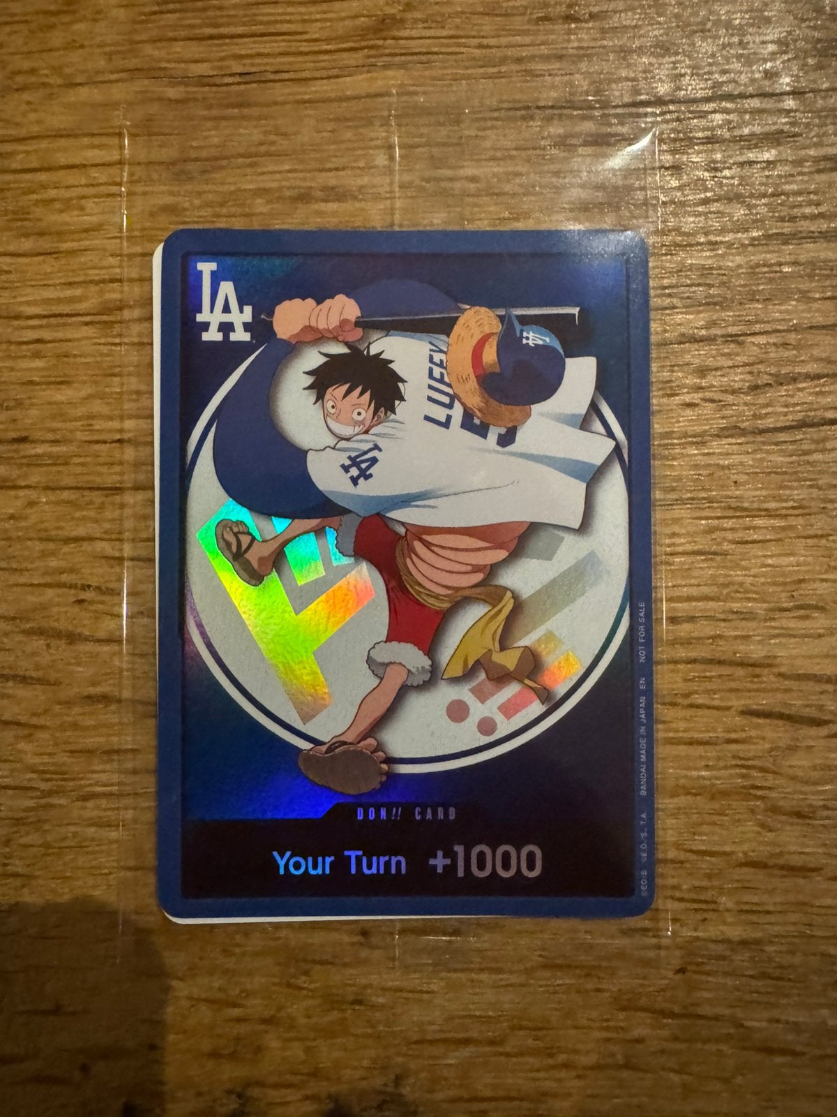 One Piece Luffy Dodgers promo 2026 sealed, Ophalen of Verzenden, Nieuw