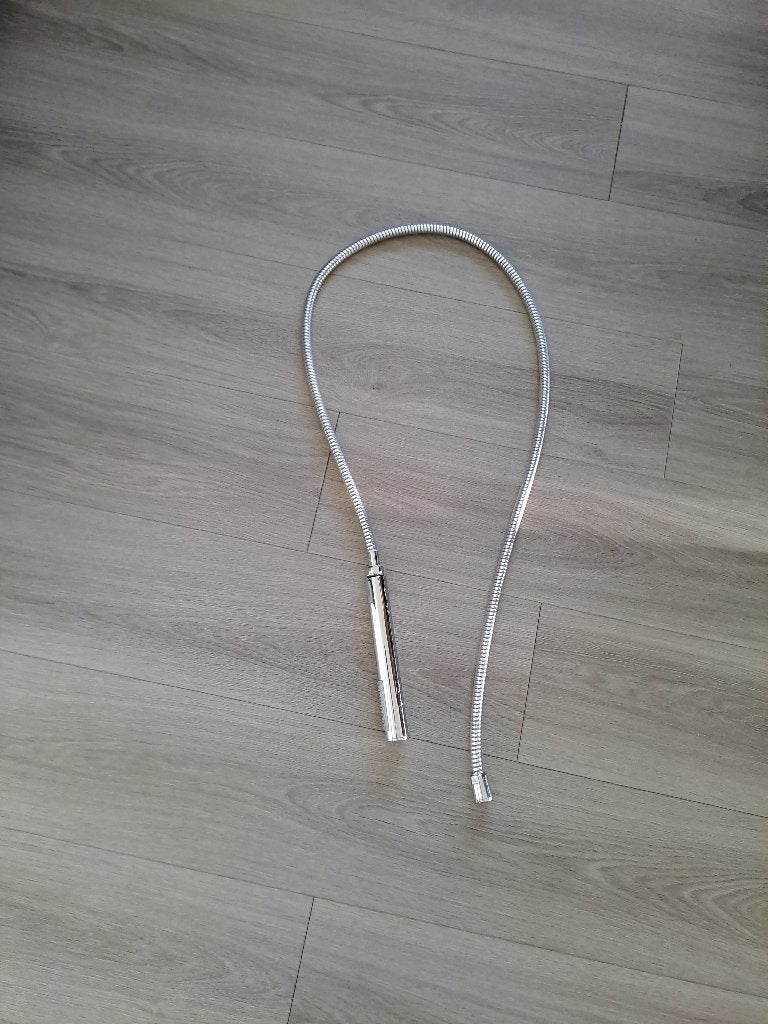douche slang en douche kop, Ophalen, Zo goed als nieuw, Chroom, Douche