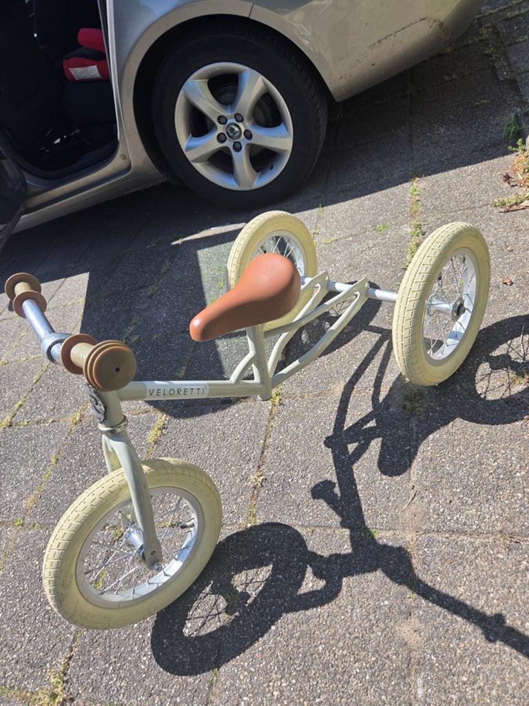 Veloretti loopfiets met drie wielen, Ophalen of Verzenden, Zo goed als nieuw, Veloretti
