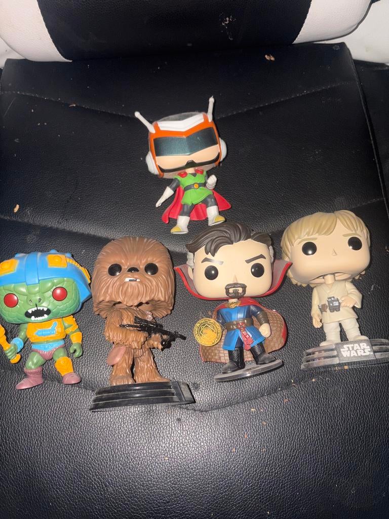 Diverse Funko Pop! Figuren - Star Wars, Marvel, Dragon Ball, Ophalen, Gebruikt