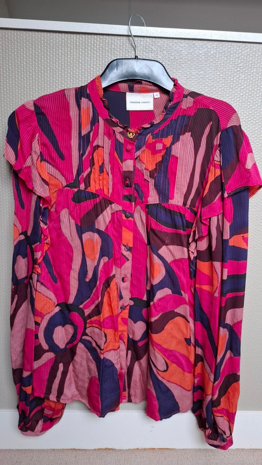 fabiene chapot blouse, Kleding | Dames, Maat 38/40 (M), Meerkleurig, Ophalen of Verzenden, Zo goed als nieuw