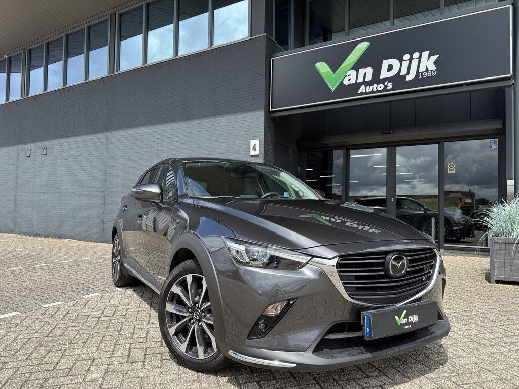 Mazda CX-3 2.0 GT-M Autom. Navi Camera Head-Up Bose Stuur/St, Auto's, 1998 cc, Zwart, 4 cilinders, Bedrijf