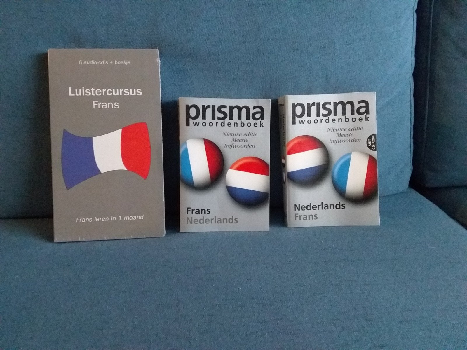 Franse taalcursus en woordenboeken, Ophalen of Verzenden, Zo goed als nieuw