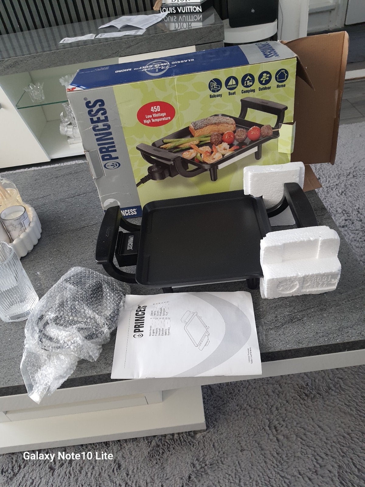 Princess Classic Table Chef Micro Grillplaat, Ophalen of Verzenden, Nieuw
