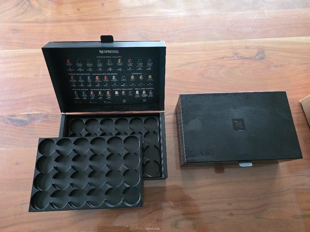 2 x VIEW Discovery Box - Capsules Nespresso houder, Witgoed en Apparatuur, Gebruikt, Nespresso, Ophalen of Verzenden, Capsulehouder