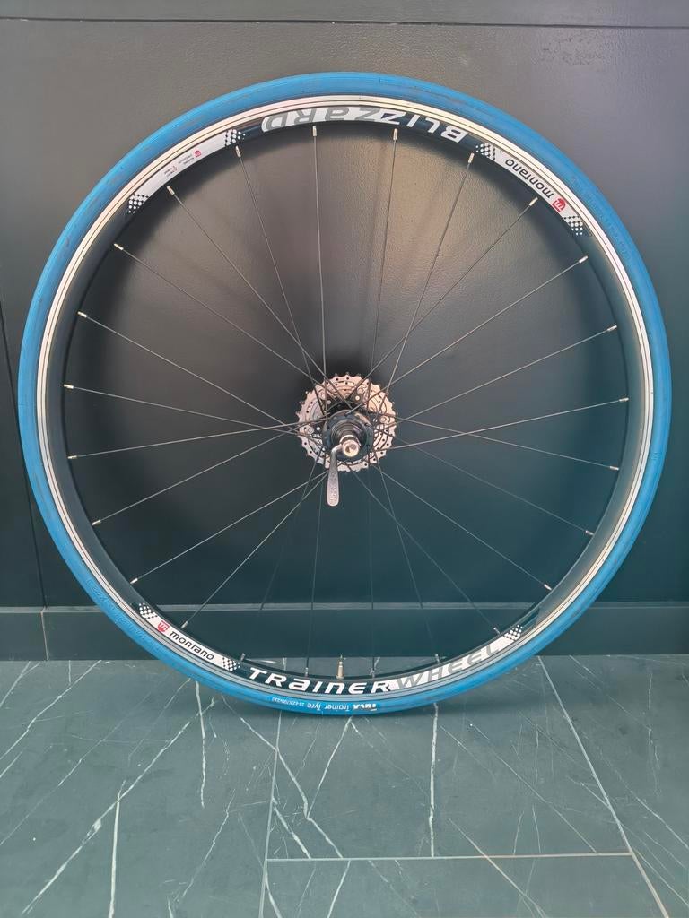 Trainerwiel met band - Montano Blizzard Pro, Fietsen en Brommers, Ophalen of Verzenden, Gebruikt, Wiel, Montano