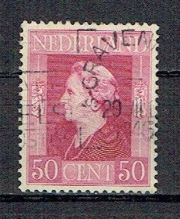 Nederland 1946 nr. 442 Kon. Wilhelmina 's GRAVENHAGE, Verzenden, Gestempeld, Koningshuis