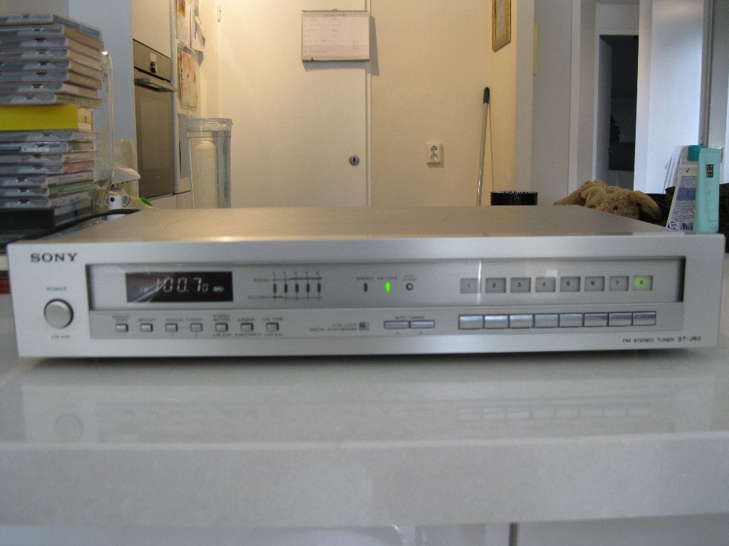 Sony ST-J60 Vintage FM Stereo Tuner – Werkend, Ophalen of Verzenden, Gebruikt