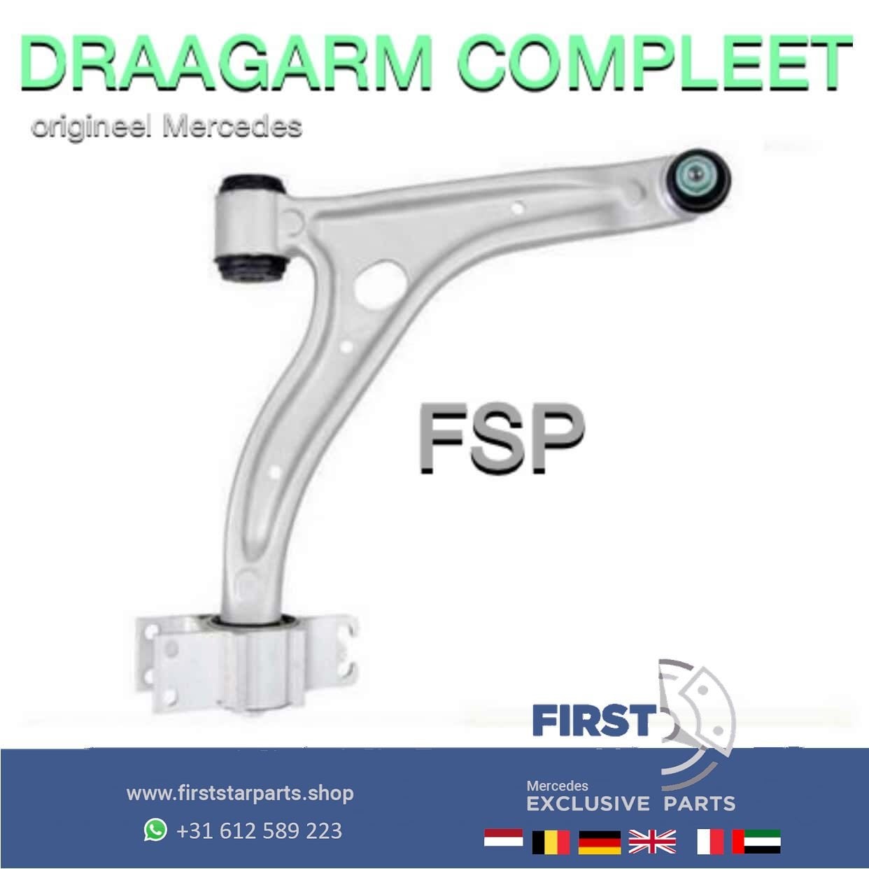 A2463304800 draagarm links rechts Mercedes W176 A Klasse W24, Gebruikt, -, Ophalen of Verzenden, -