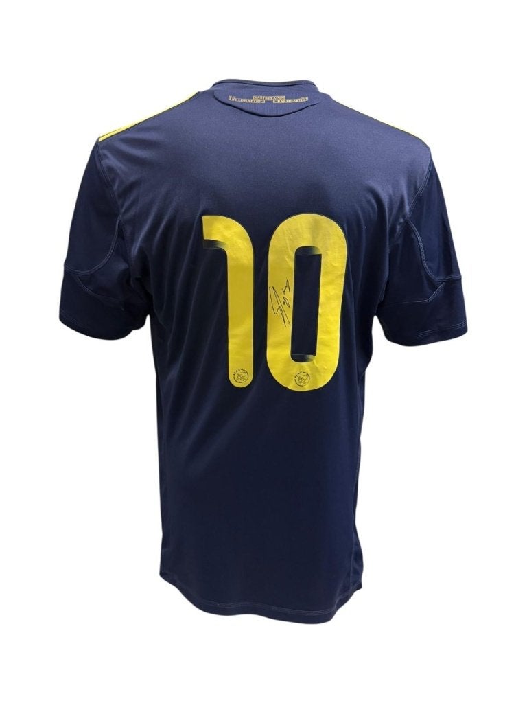 Siem de Jong AFC Ajax 10/11 gesigneerd Uit Shirt, Soccersignings.nl, Shirt, Ophalen of Verzenden, Zo goed als nieuw