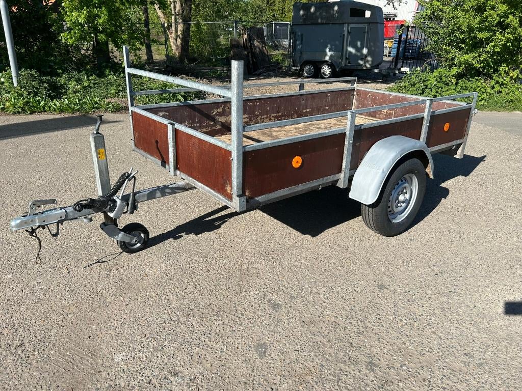 Anssems aanhanger/aanhangwagen/enkelasser 250x130CM 750KG, Ophalen, Gebruikt