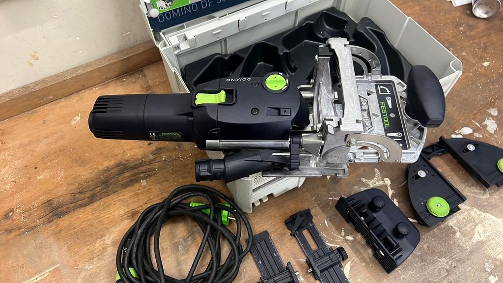 Festool df 500 domino set, Ophalen of Verzenden, Zo goed als nieuw