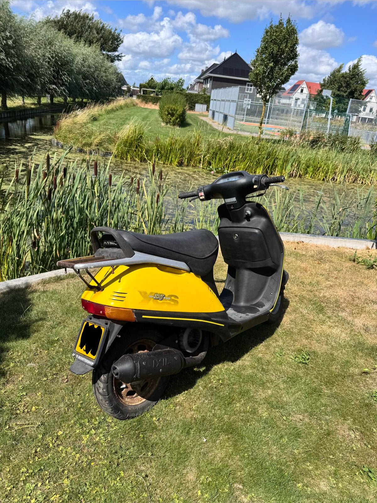 Kymco dj brom opknapper, Fietsen en Brommers, Scooters | Kymco, Ophalen, Gebruikt, Overige modellen, Maximaal 45 km/u
