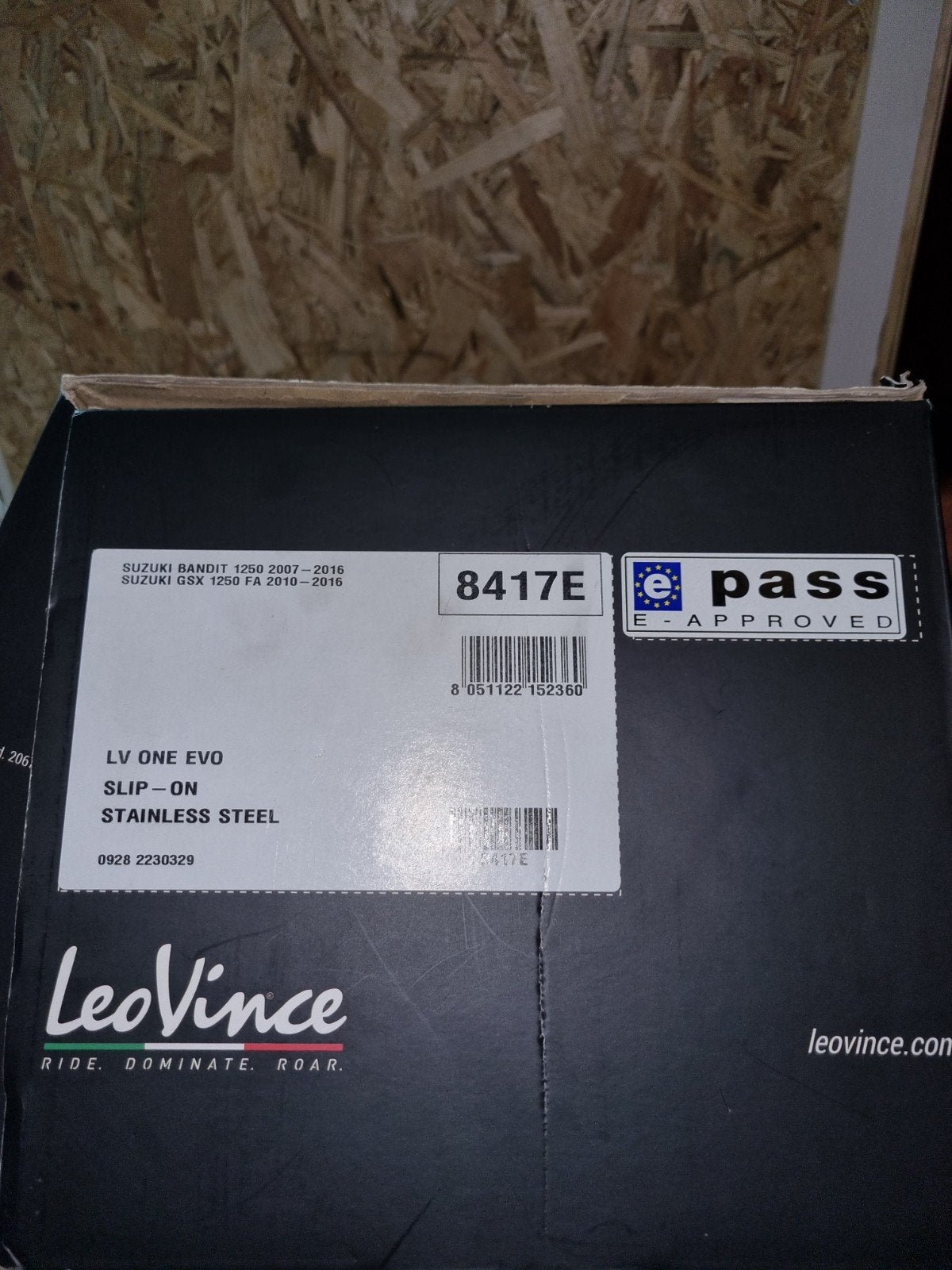 Uitlaat demper Leovince Evo One Suzuki GSF 1250, Ophalen of Verzenden, Gebruikt