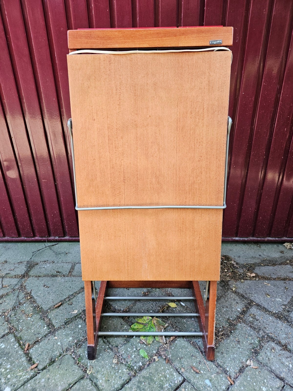 Vintage houten broekenpers - Reguitti, Ophalen