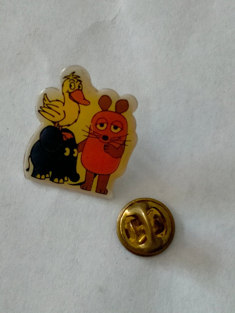 Sendung der Maus muis Duitse reclame olifant pin logo, Ophalen of Verzenden, Zo goed als nieuw, Overige onderwerpen