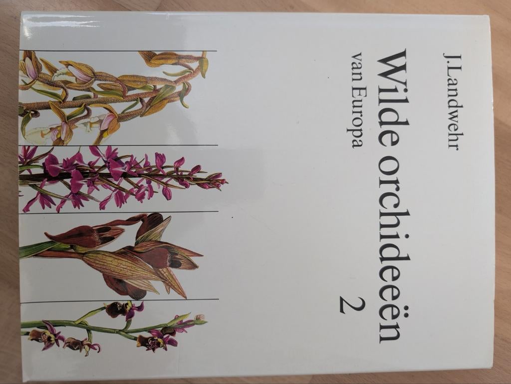 Wilde orchideeën van Europa 2 - J.L. Landwehr, Ophalen of Verzenden, Zo goed als nieuw, Bloemen, Planten en Bomen, J.L. Landwehr