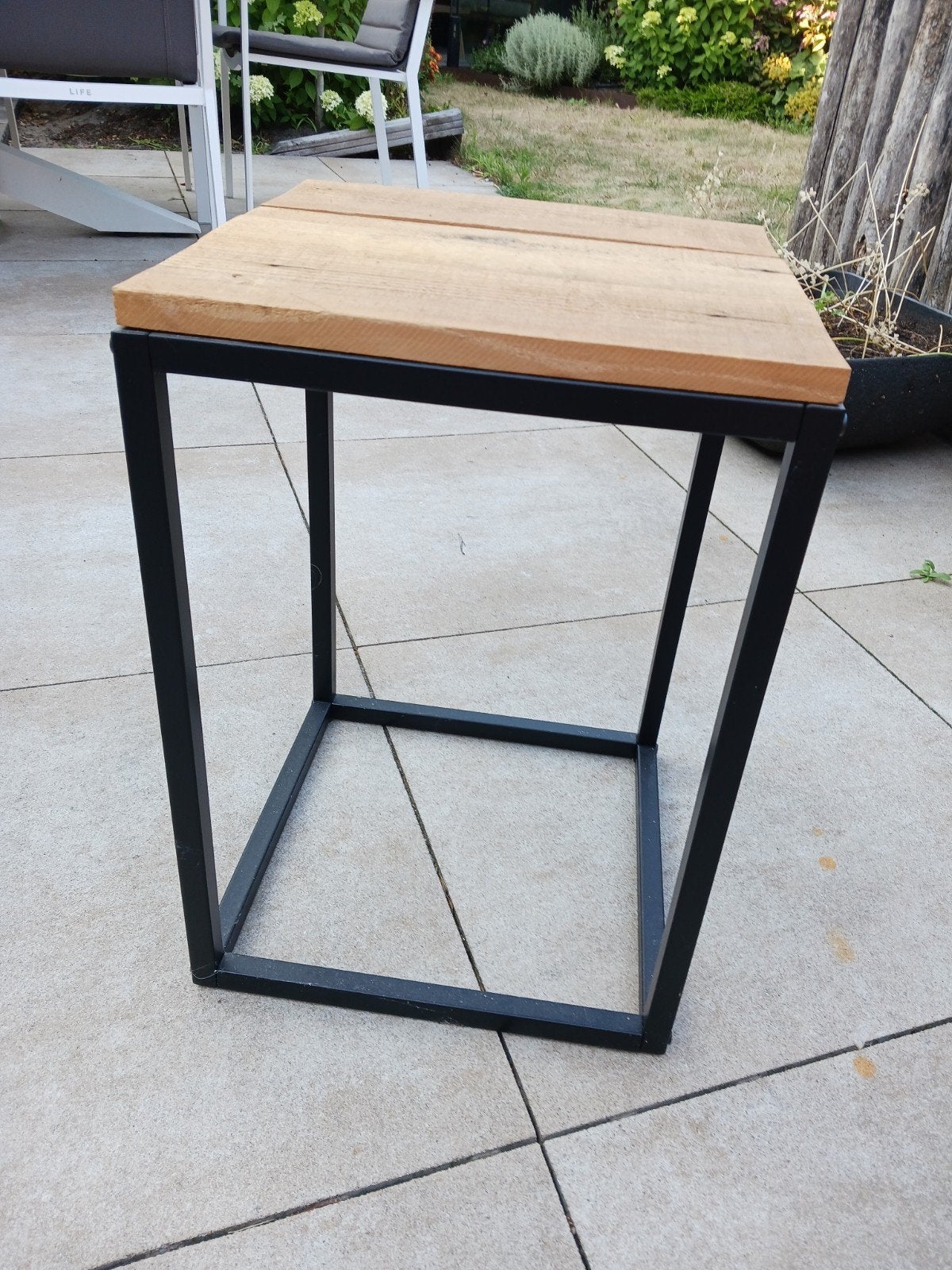 Bijzettafel bijzettafeltje plantentafel, Ophalen, Minder dan 55 cm
