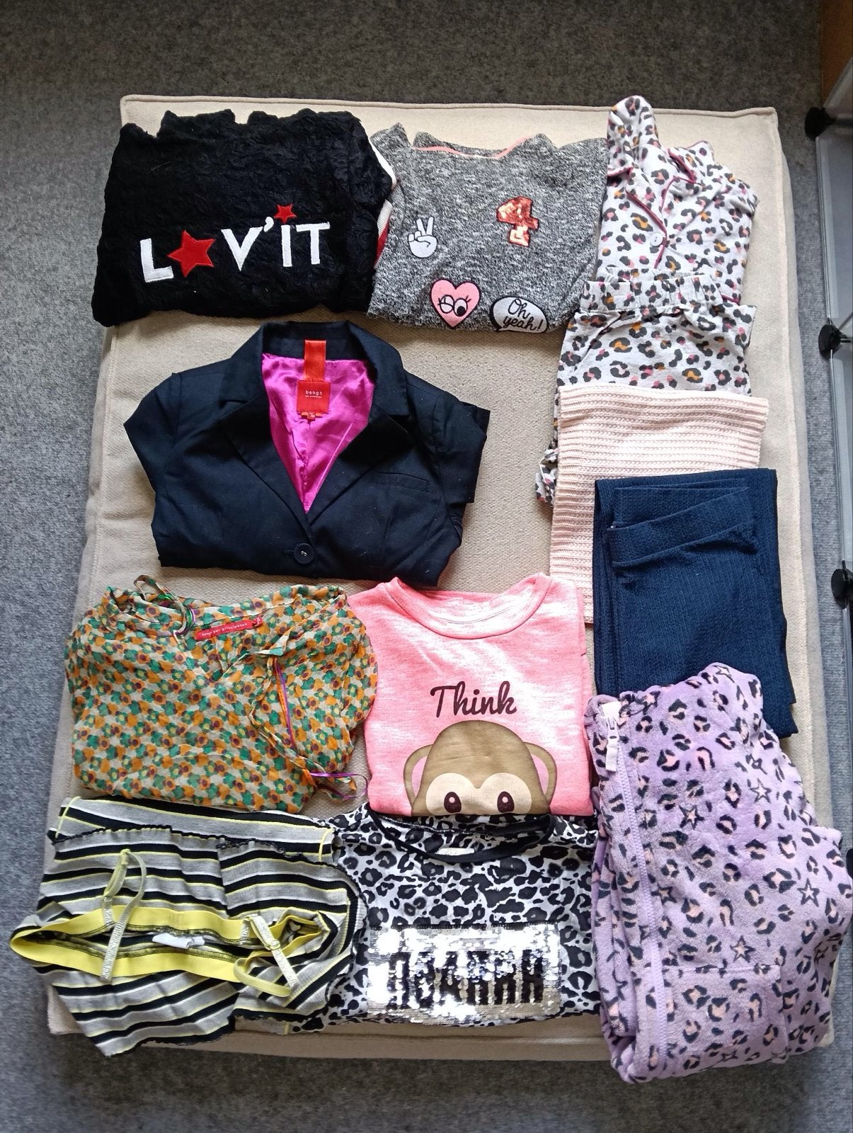 Kledingpakket Meisje Maat 158/164, Kinderen en Baby's, Kinderkleding | Maat 164, Ophalen of Verzenden, Gebruikt, Meisje, Jas