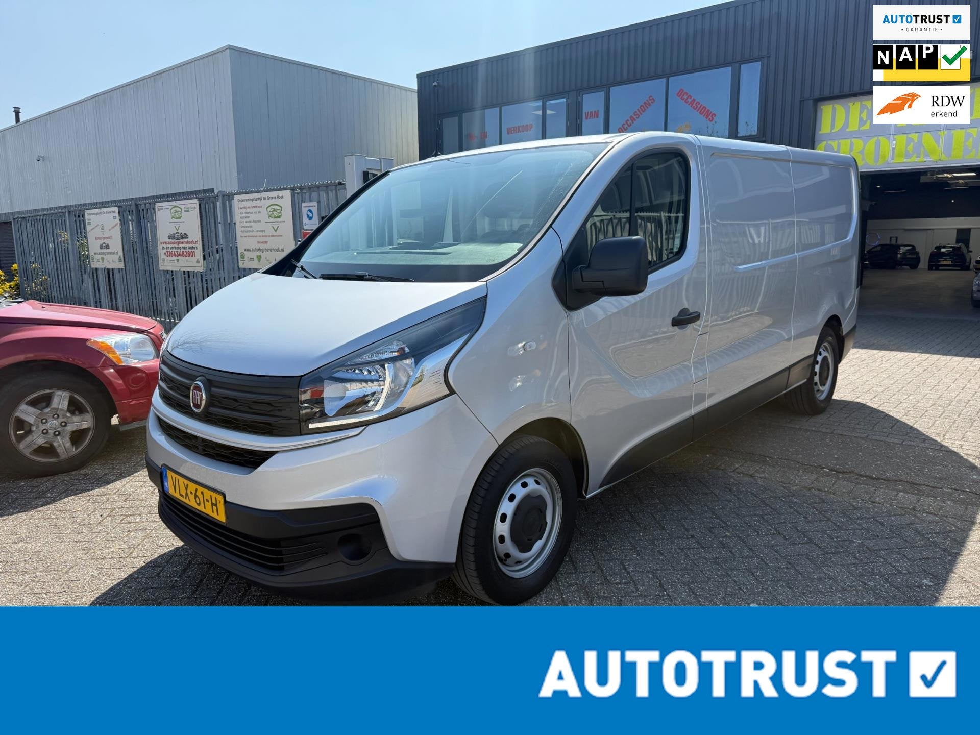 Fiat Talento 2.0 MultiJet L2H1 Basis, Auto's, Bestelauto's, Voorwielaandrijving, Stof, Gebruikt, Start-stop-systeem