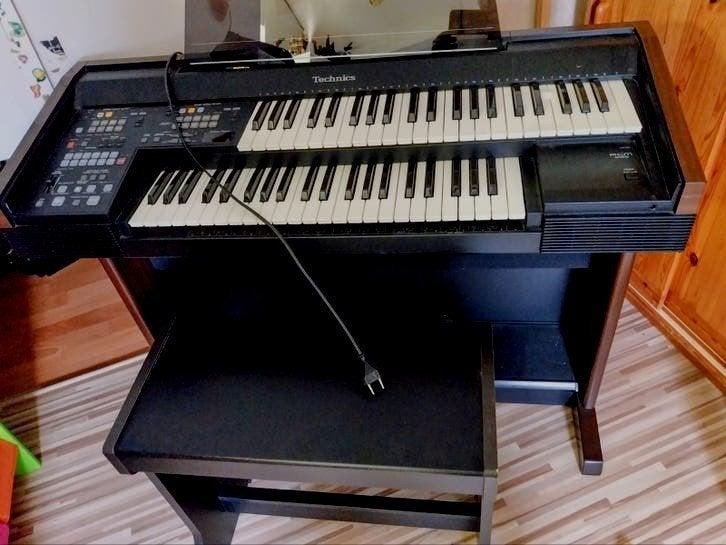 Technics SX-EN1 Elektronisch Orgel met 2 Klavieren, Muziek en Instrumenten, Ophalen, Gebruikt, 2 klavieren, Orgel