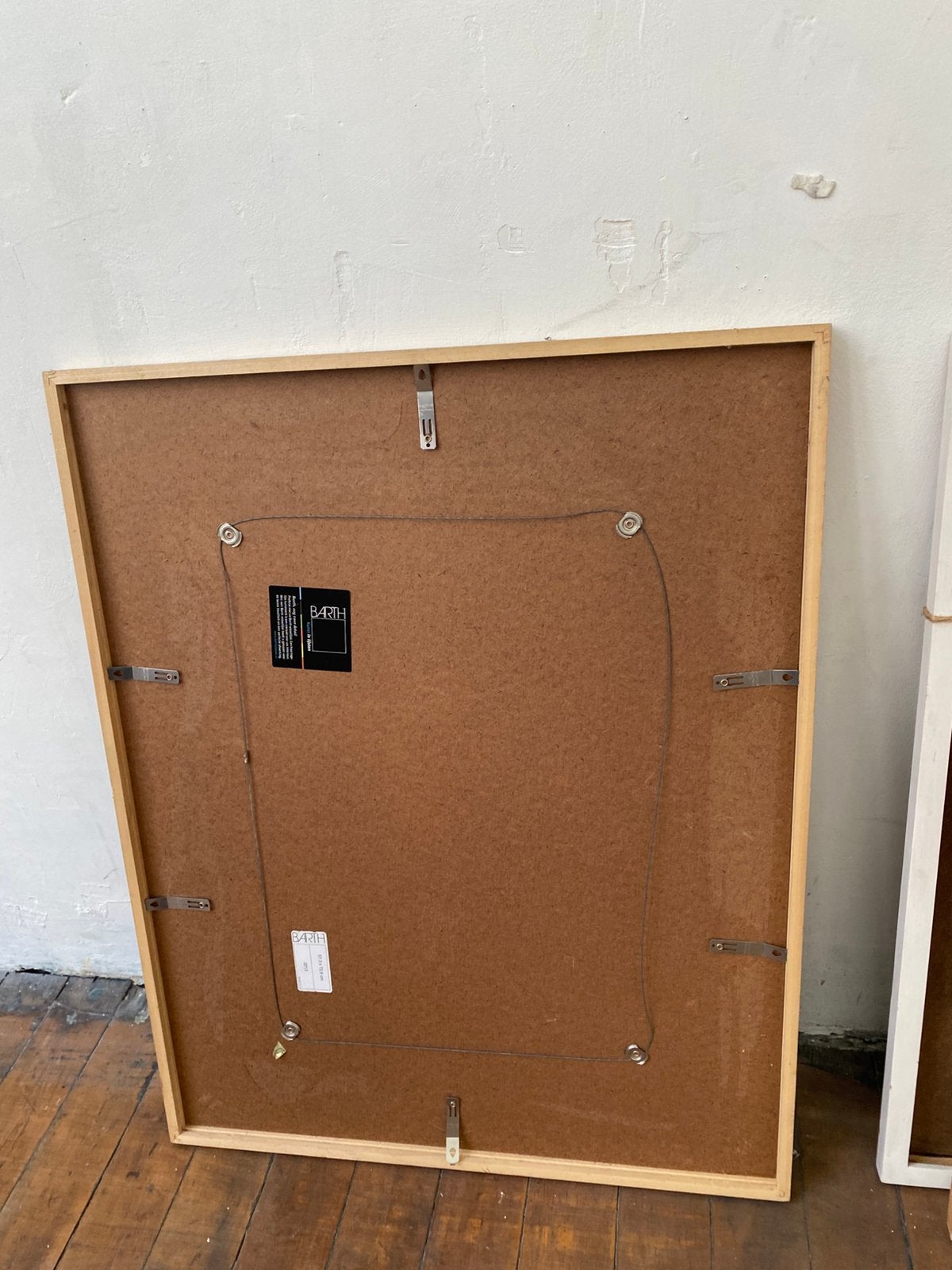 3 houten lijsten zonder glas. 1. Wissellijst van Barth, Ophalen of Verzenden, Gebruikt, Glas