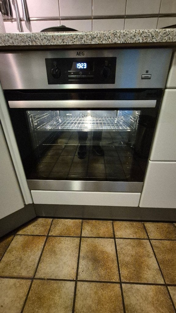 AEG 6000 Serie Steambake inbouwoven - pyrolyse, Witgoed en Apparatuur, Ophalen, Oven, 60 cm of meer, Zo goed als nieuw