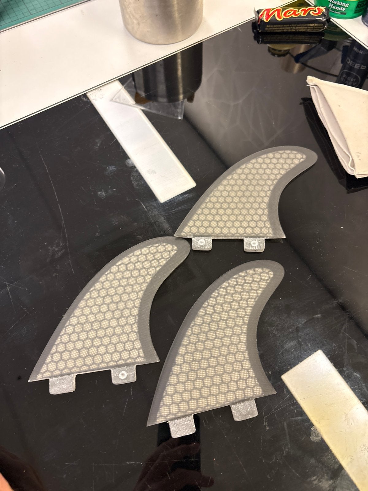 Surfboard G7 vinnen sets - Zo goed als nieuw, Ophalen of Verzenden, Nieuw, Shortboard, Met vinnen
