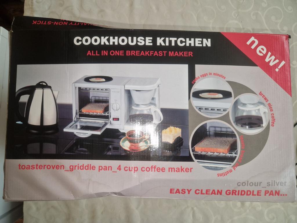 Al in one breakfast maker  nieuw., Ophalen of Verzenden, Nieuw