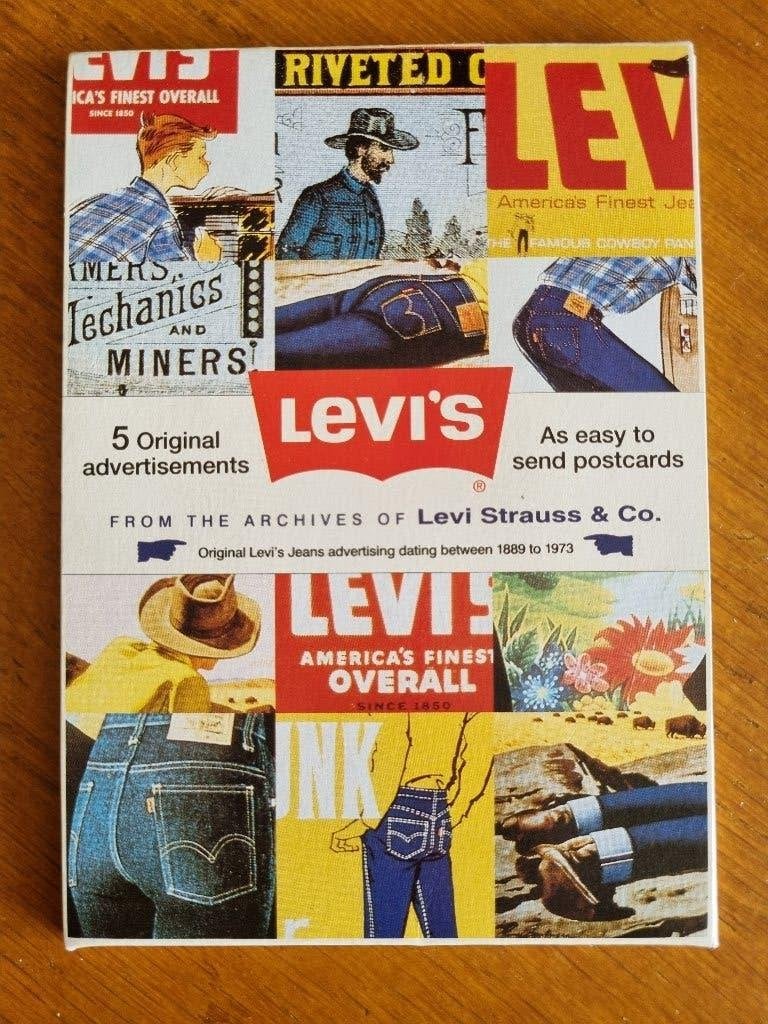 levi reclame, Ophalen of Verzenden, Reclamebord
