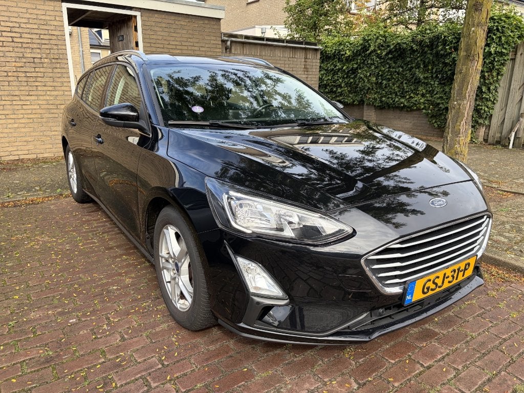 Ford Focus 1.0 EcoBoost 125 PK I Trend Edition Business, Auto's, 125 pk, Zwart, 1283 kg, Zwart