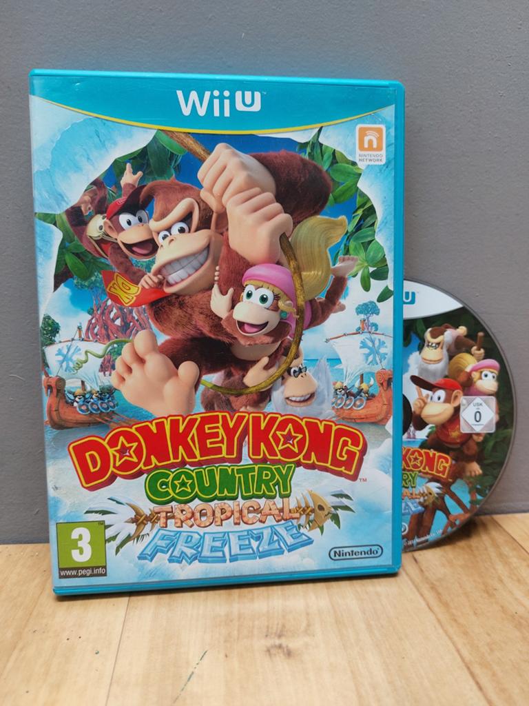 Donkey Kong Country (Nintendo Wii U) Tropical Freeze, Spelcomputers en Games, Avontuur en Actie, 2 spelers, Ophalen of Verzenden