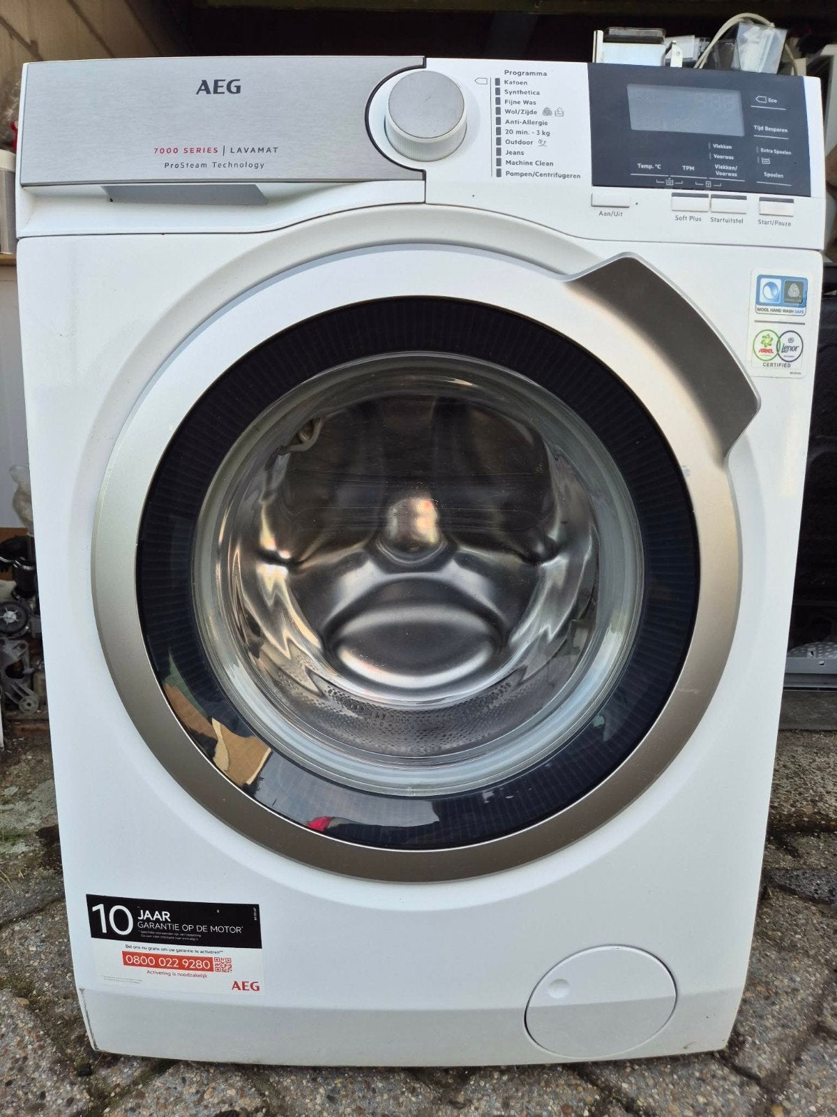 Aeg Lavamat L6FBN84GP wasmachine 8kg 1400toeren, 6 tot 8 kg, Minder dan 85 cm, Energieklasse A of zuiniger, Ophalen of Verzenden