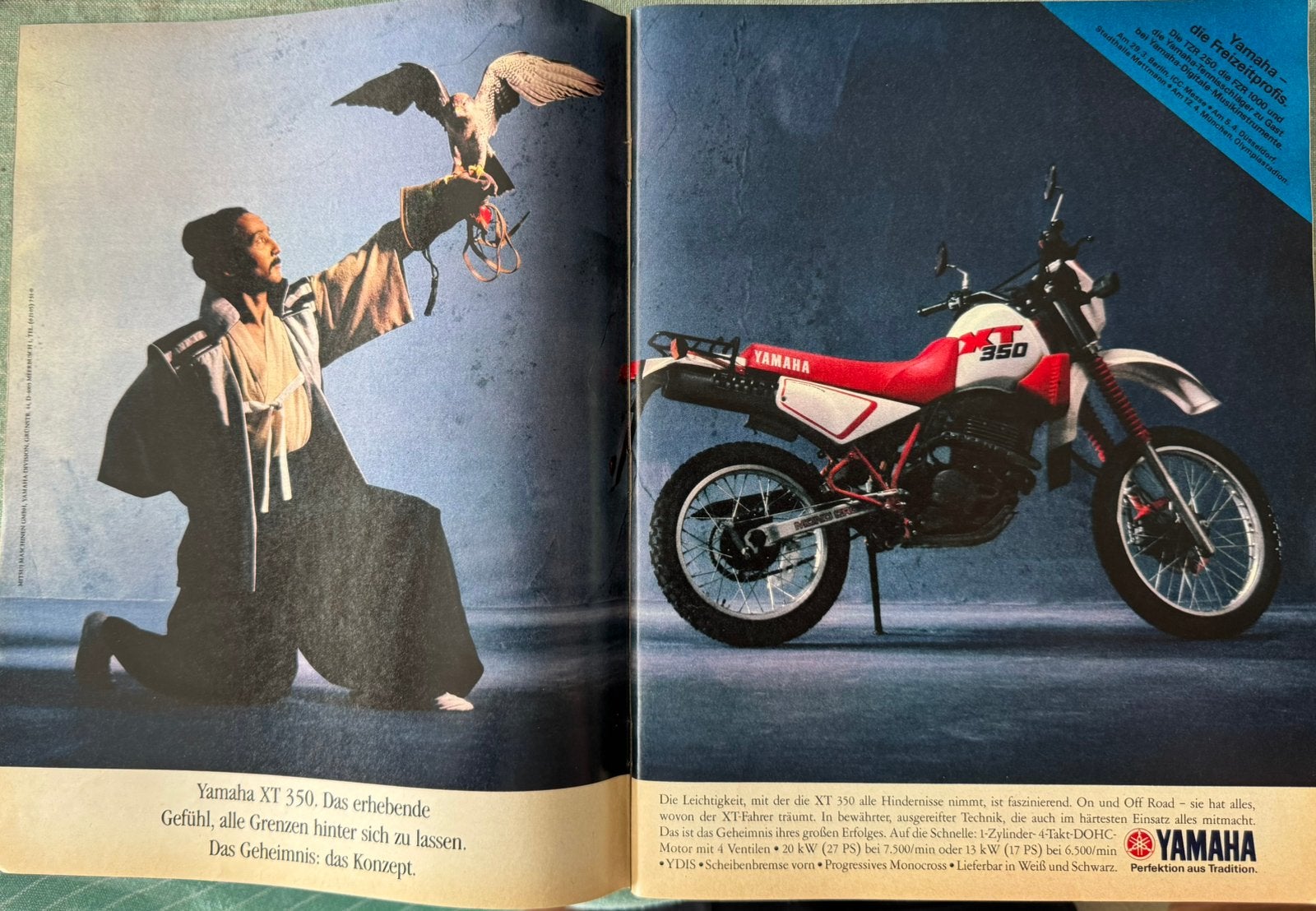 Advertentie Yamaha XT350, Verzenden, Zo goed als nieuw, Motoren