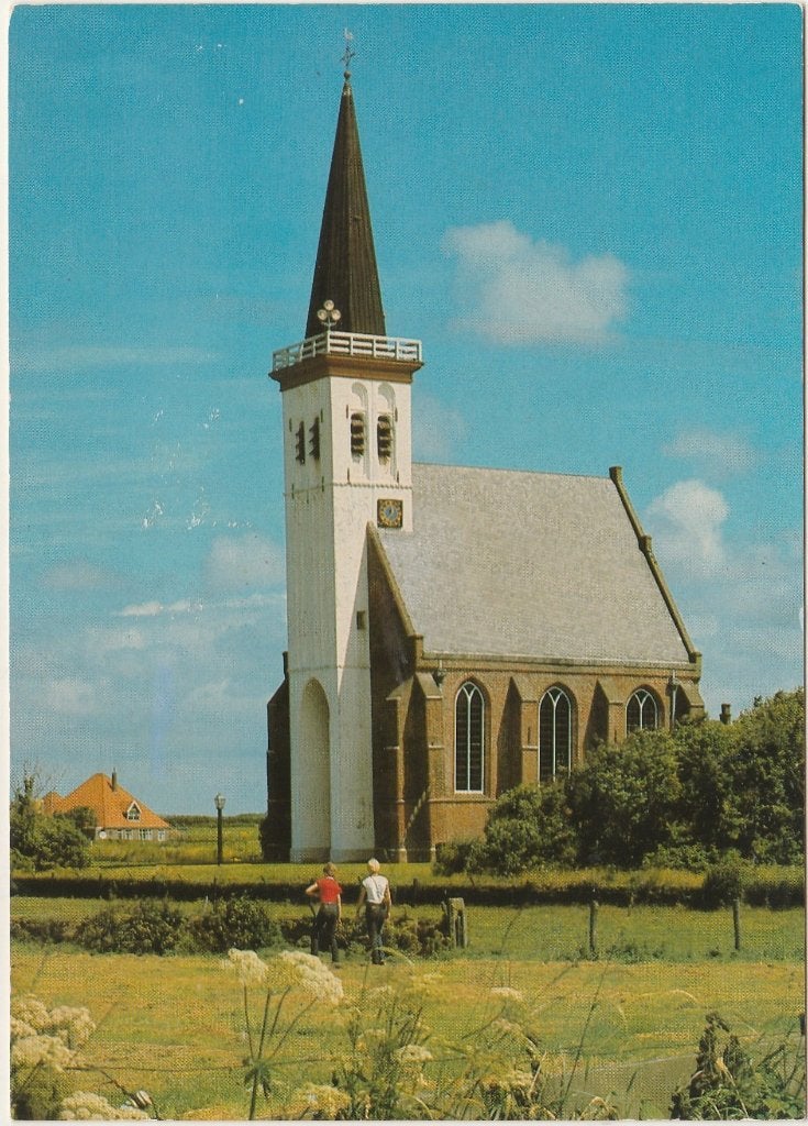 DEN HOORN  Ned. Herv. Kerk, Verzenden, 1980 tot heden, Ongelopen, Waddeneilanden