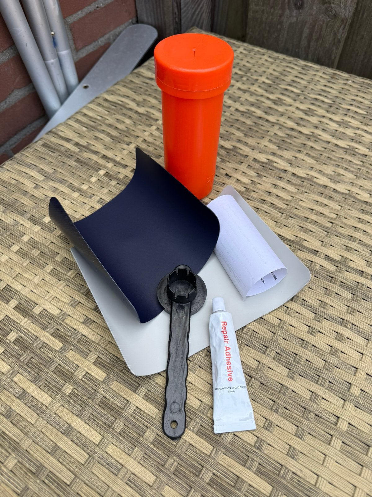 Plakzetje / Reparatiezetje Rubberbootje Nieuw, Ophalen of Verzenden, Zo goed als nieuw, Motor en Techniek, Zeilboot of Motorboot