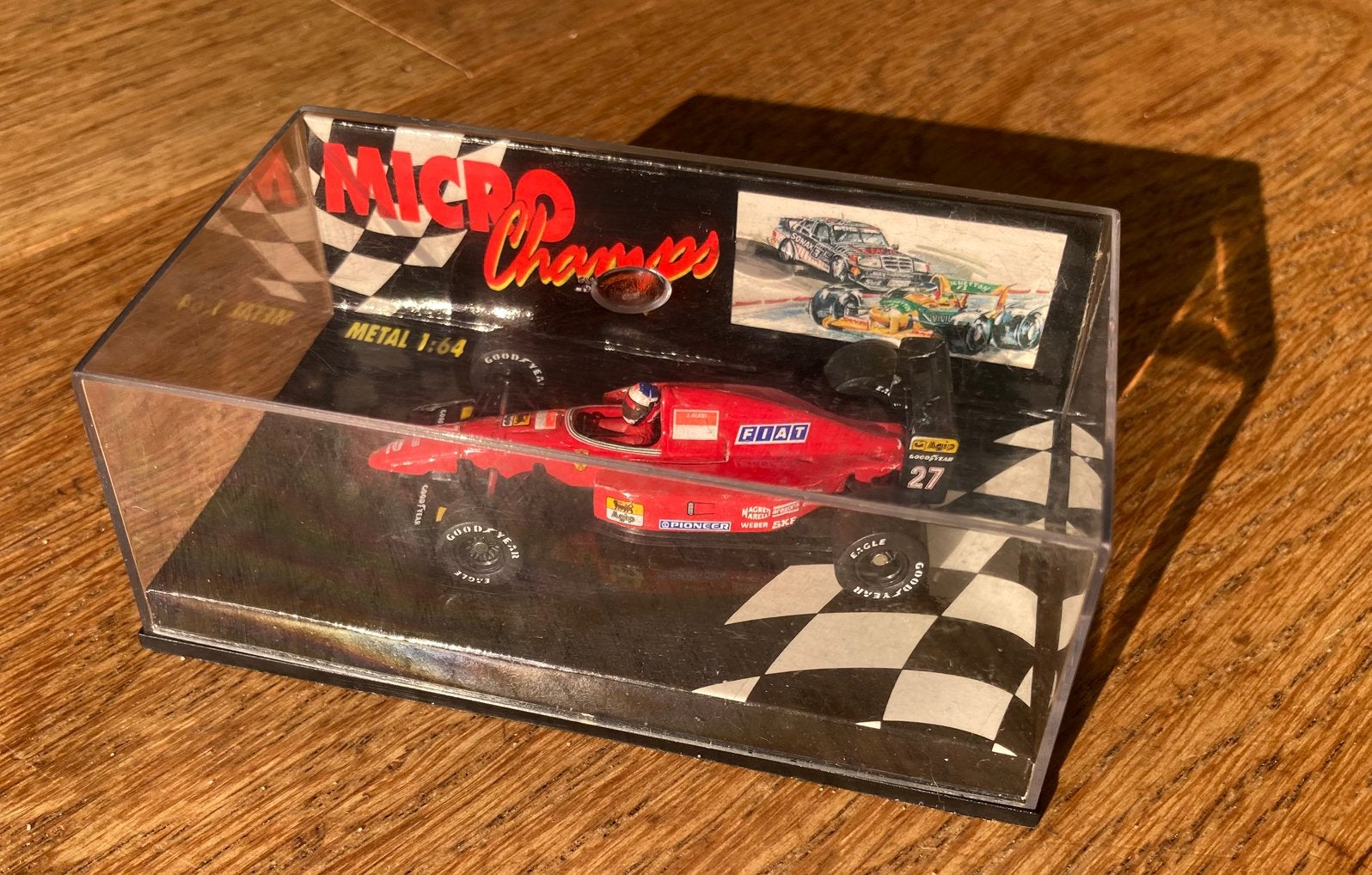Microchamps F1Ferrari Jean Alesi 1:64, Ophalen of Verzenden, Zo goed als nieuw, Auto