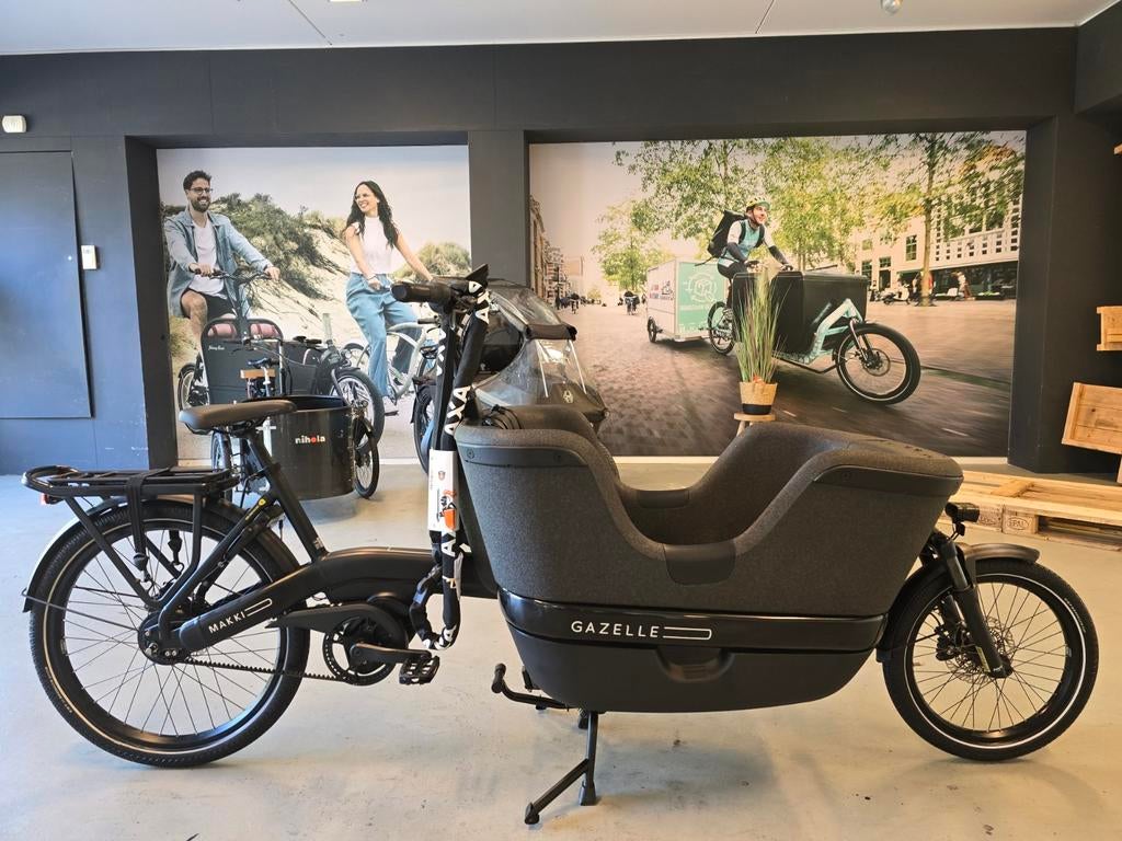 Gazelle Makki Travel ABS Cargoline Nieuw Model 725WH DEMO🥇