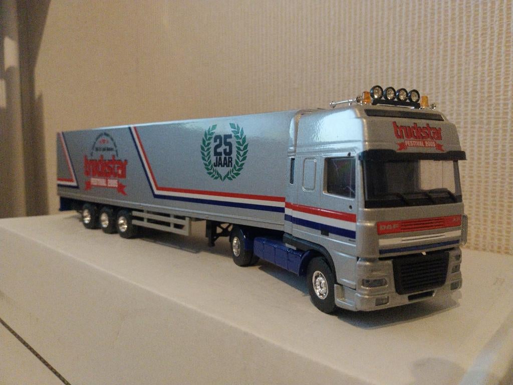 LionToys DAF 95XF 530 Super Space Cab Truckstar Festival 05, Hobby en Vrije tijd, Modelauto's | 1:50, Ophalen of Verzenden, Nieuw
