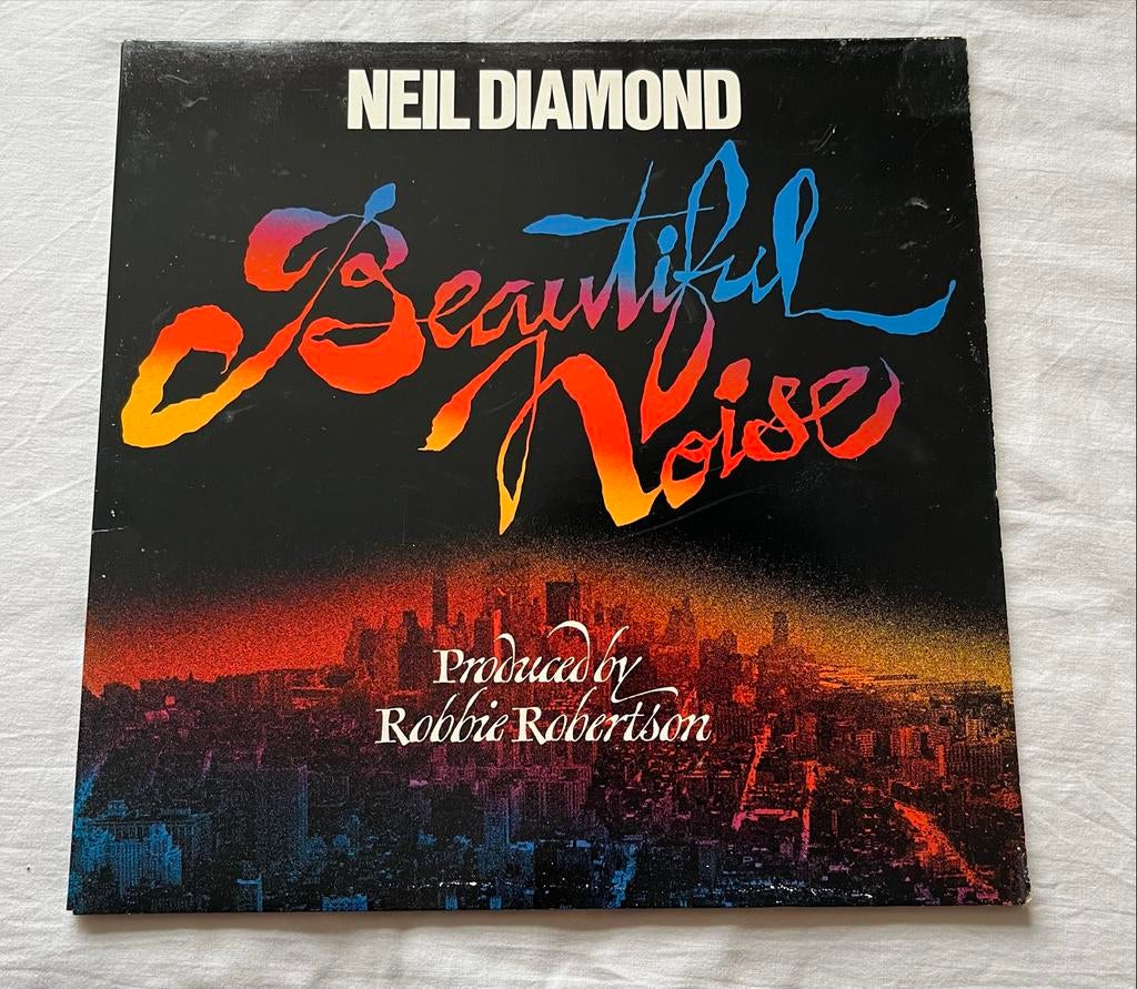 Neil Diamond - Beautiful Noise LP, Cd's en Dvd's, Vinyl | Pop, Ophalen of Verzenden, Gebruikt, 12 inch