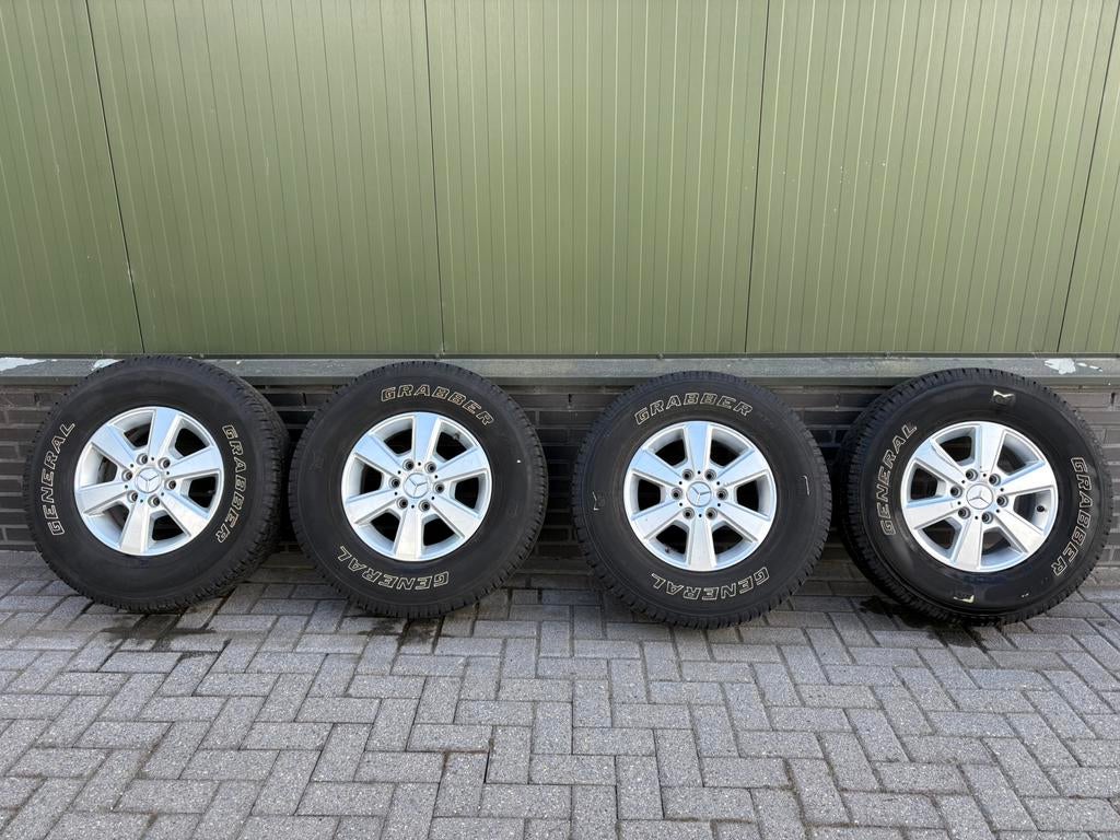 6x130 velgenset 16 inch OEM Sprinter met zgan banden, Auto-onderdelen, Banden en Velgen, Banden en Velgen, Zomerbanden, 16 inch