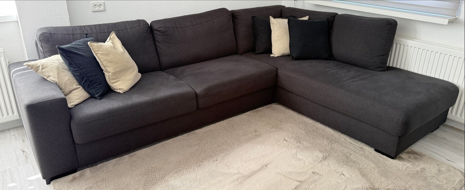 Hoekbank Freija, Ophalen, 100 tot 125 cm, Hoekbank, Zo goed als nieuw