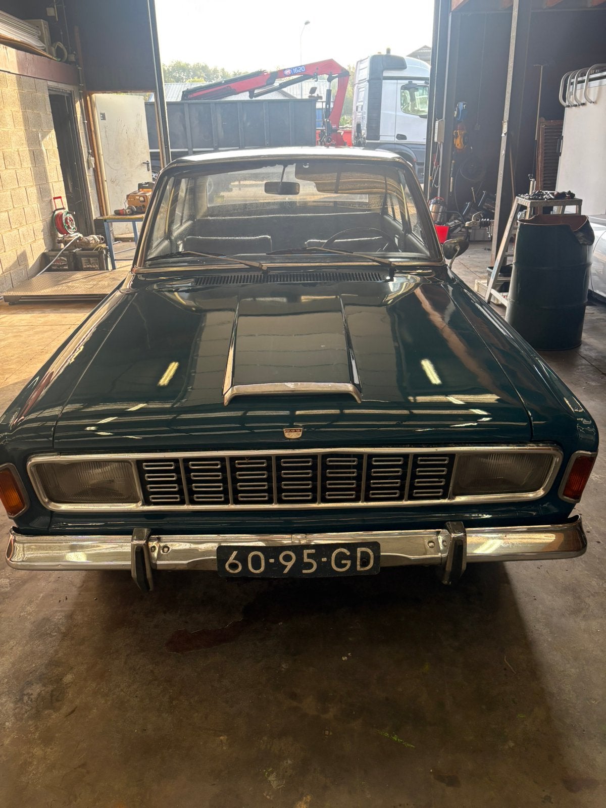 Ford 1968 Blauw, Auto's, 1998 cc, Blauw, Sedan, Geïmporteerd