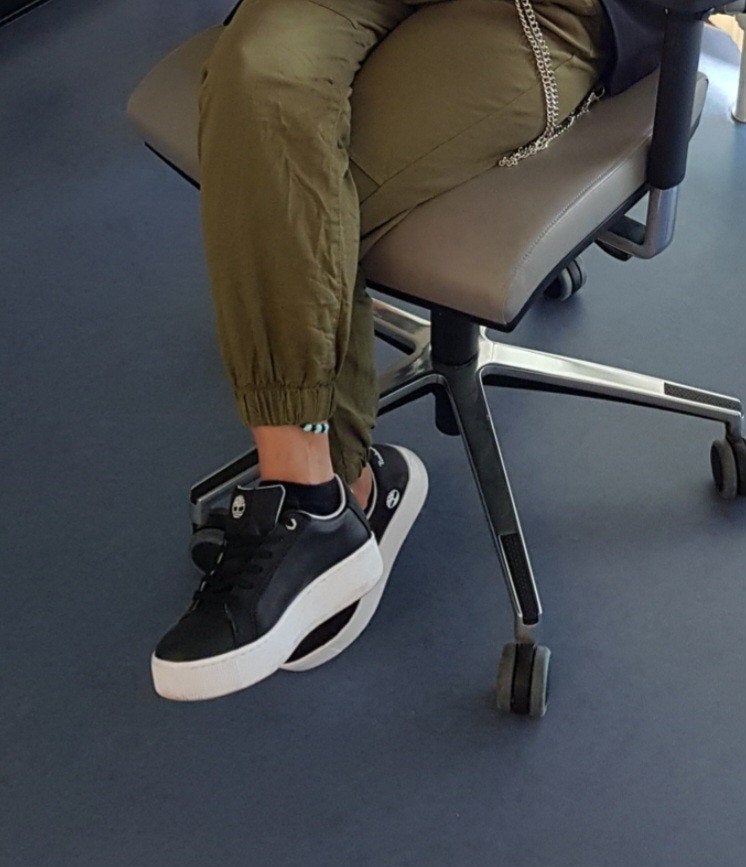 Timberland dames merk dames schoenen maat 37 zwart leer, Verzenden, Zwart, Sneakers of Gympen, Timberland
