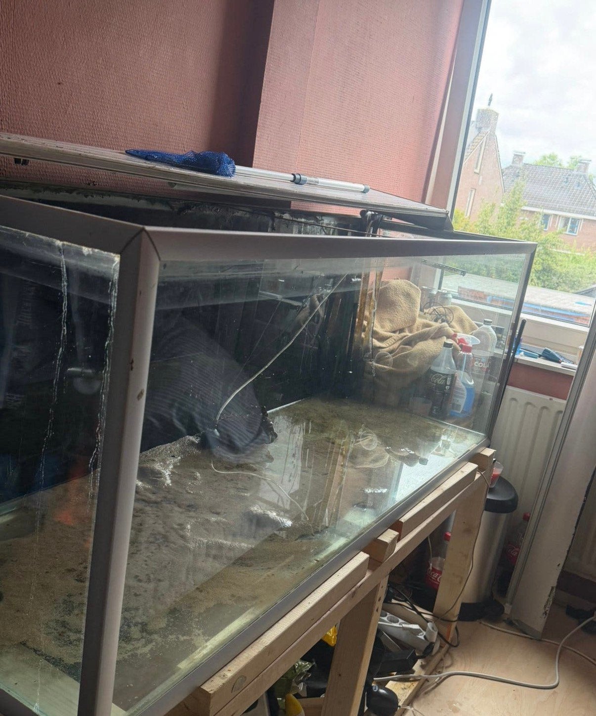 Aquarium 1m60, Dieren en Toebehoren, Ophalen, Gebruikt, Leeg aquarium
