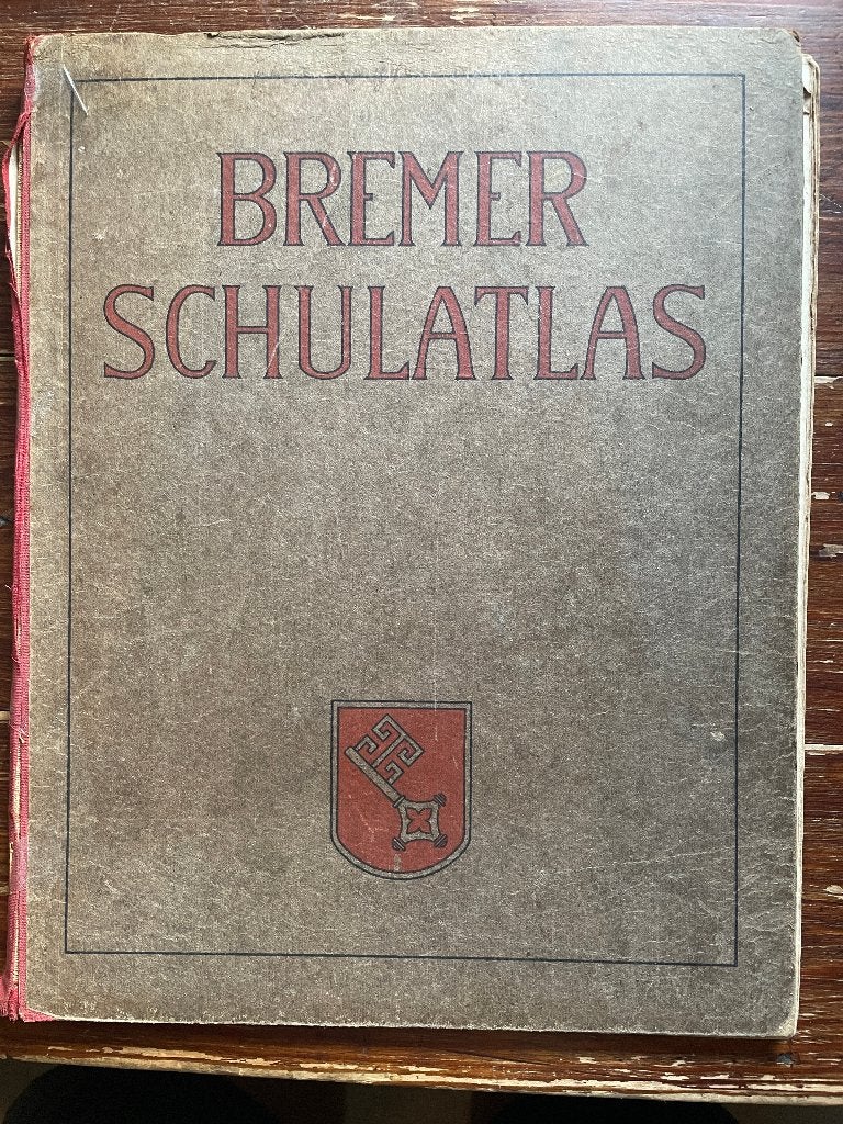 Wilhelm Bartels en Leopold Burgdorff Bremer Schulatlas 1931, Gelezen, Overige atlassen, Wilhelm Bartels en Leopold Burgdorff, Ophalen of Verzenden