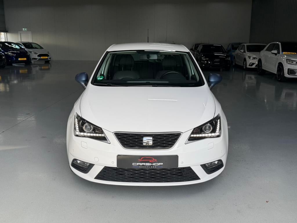 Seat Ibiza 1.2 TSI FR CONNECT EDITION! XENON/PDC/STOELVR/FUL, Voorwielaandrijving, Zwart, Leder, Bedrijf
