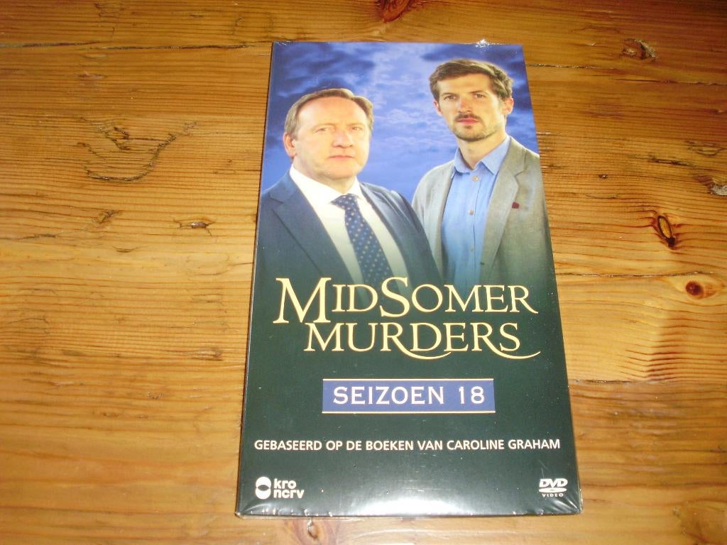 Midsomer Murders / DVD / seizoen 18 / serie / midsummer, Vanaf 12 jaar, Ophalen of Verzenden, Nieuw in verpakking