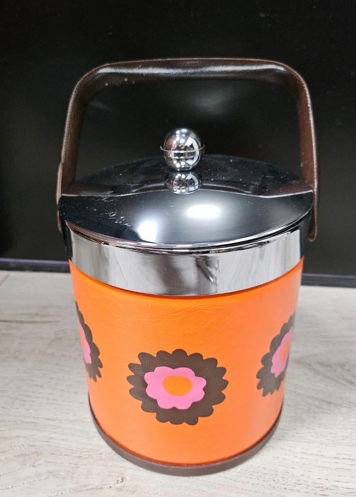 2x vintage ijsemmer Brabantia patrice en rode, Ophalen of Verzenden